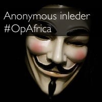 Anonymous inleder #OpAfrica