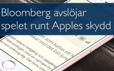 FBI fick tillgång till iOS avslöjar Bloomberg