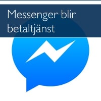 Messenger kan bli betaltjänst