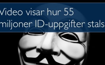 Anonymous visar hur de stal 55 miljoner ID-uppgifter