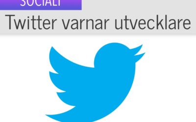 Twitter varnar utvecklare för att inte missbruka insamlad data