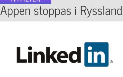 Ryssland stoppar LinkedIn