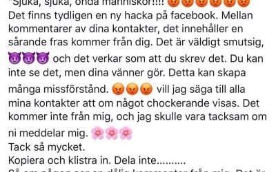 Gå inte på bluffen på Facebook