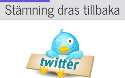 Twitter drar tillbaka stämning