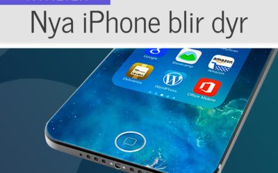 iPhone 8 kan passera 10 000-kronors gränsen