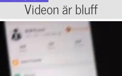 Det här är inte en video på iPhone 8