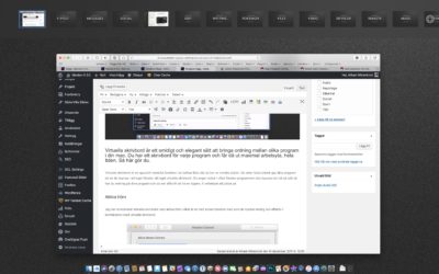 Så får du ordning och reda i din Mac med virtuella skrivbord