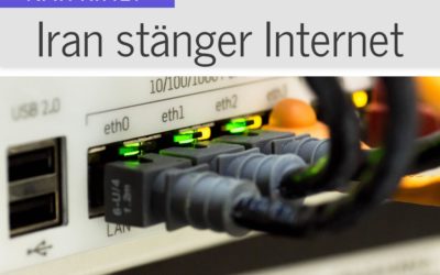 Iran stänger ned Internet