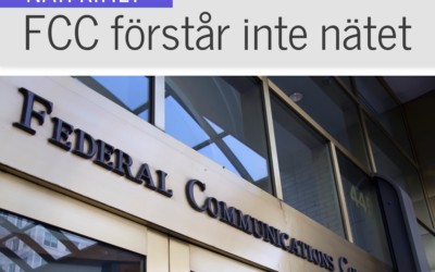 FCC förstår inte hur nätet fungerar