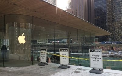 Apple says Chicago store’s snow problems are result of software issue