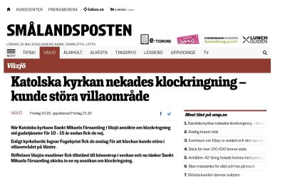 Nej, katolska kyrkan nekades inte klockringning