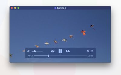 En musikspelare gjord för macOS