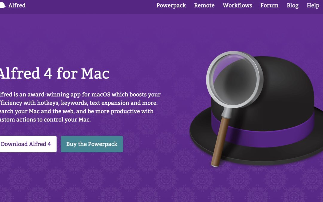 Programtipset: Alfred – skaffa en egen smart butler i din Mac