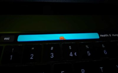 En liten kompis för din Touch Bar – Touch Par Pet