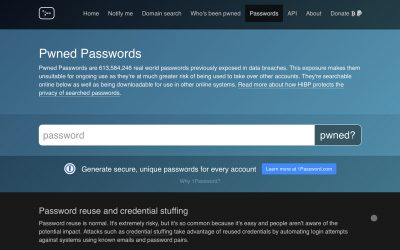 FBI kommer att dela komprometterade lösenord med Have I Been Pwned