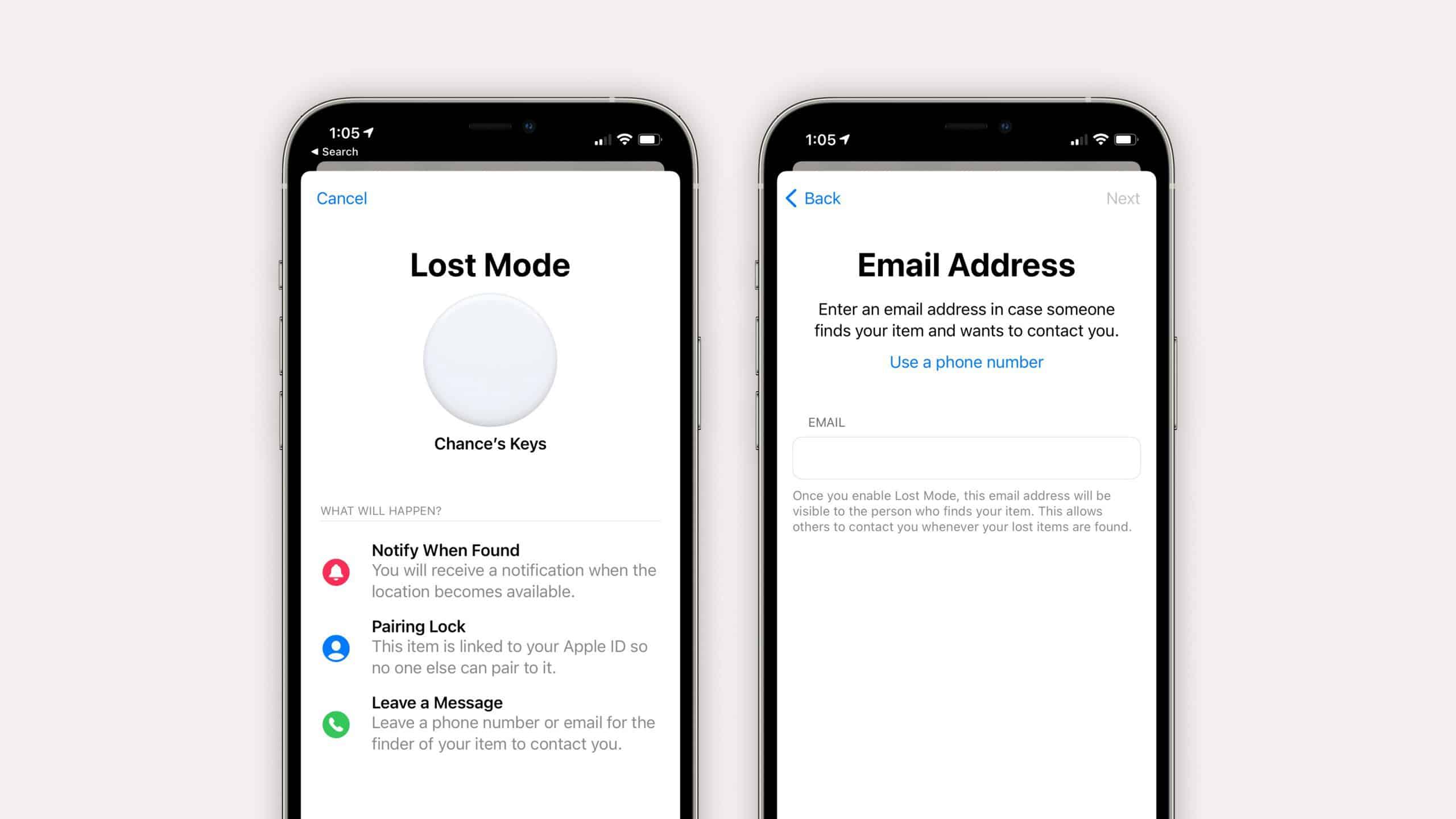 Ios 14 6 Lets You Use An Email Address To Put Airtag And Other Items Into Lost Mode 9to5mac Magasin Macken