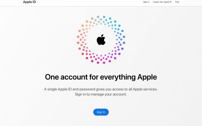 Apple designar om hemsidan för Apple ID