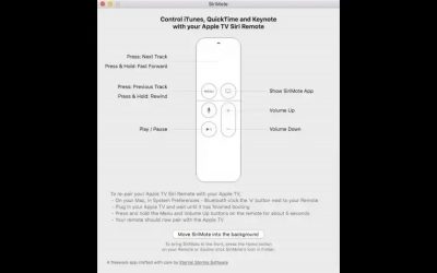 Styr din Mac med din Siri Remote – SiriMote