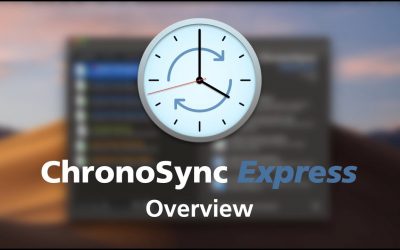 Synkronisera mera med Chronosync