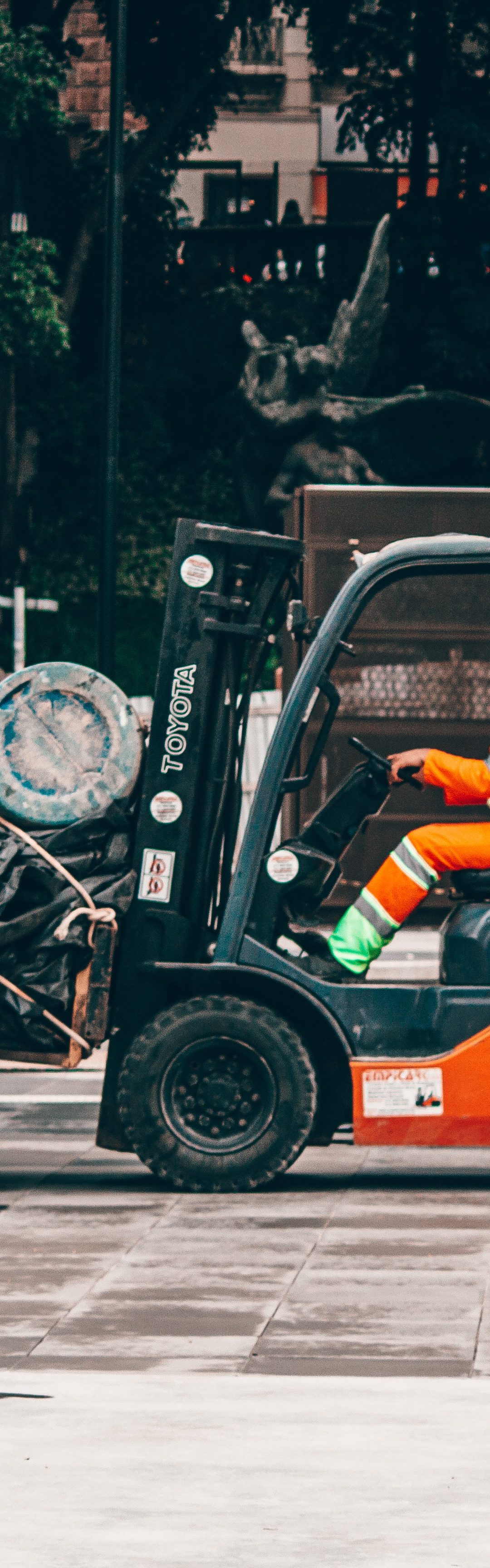 Skaffa en gaffeltruck för dina filer