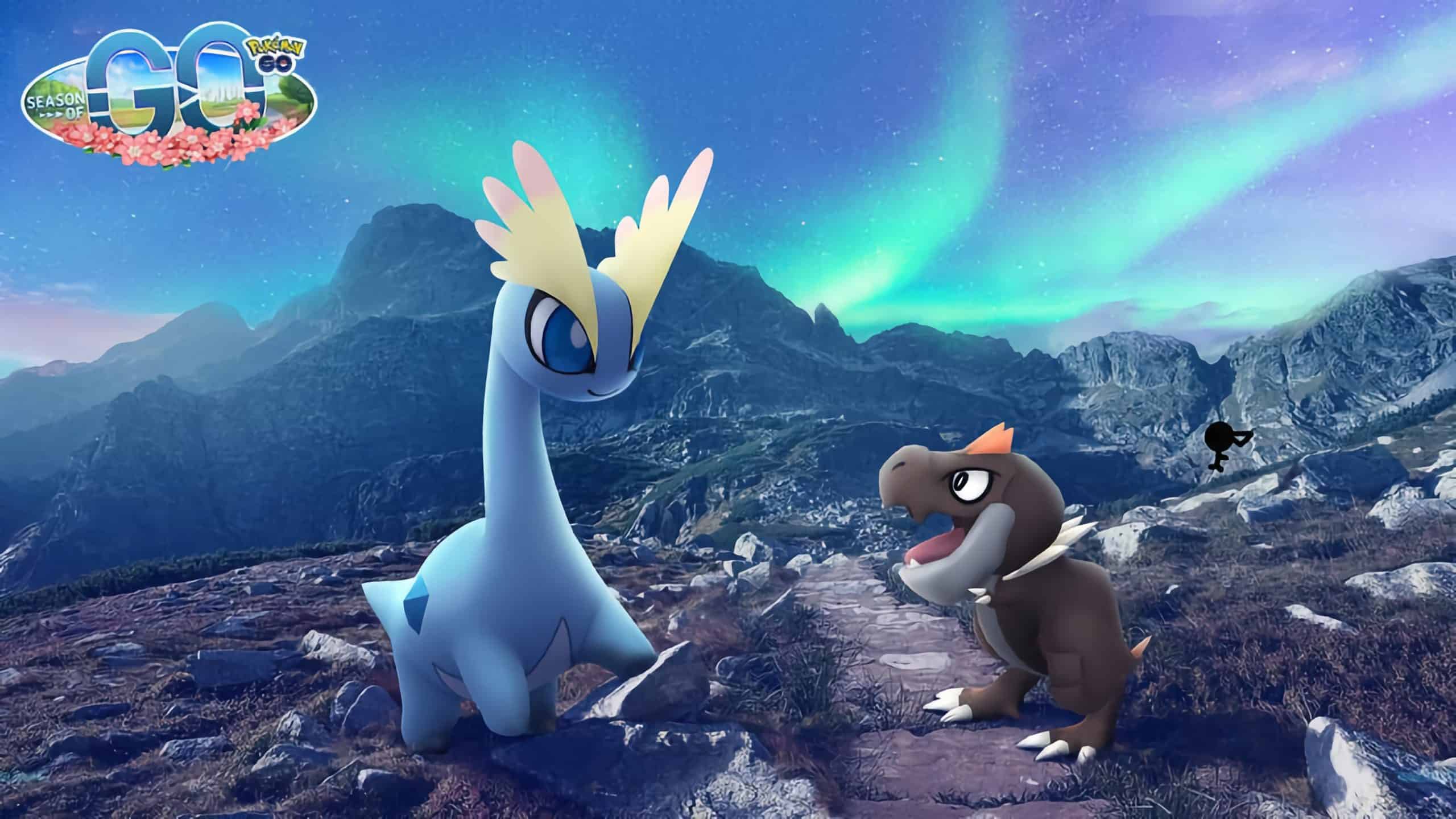 Pokémon GO Ut och jaga Amaura och Tyrunt två helt nya figurer