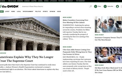 Positivt: The Onion – nätets satirklassiker nummer 1