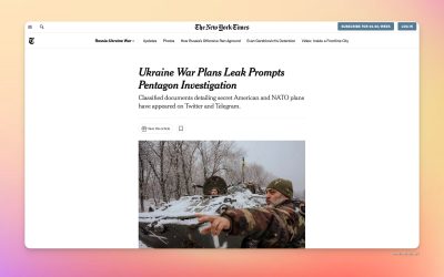 Pentagon utreder läcka – Ukrainas hemliga planer har publicerats på Twitter och Telegram