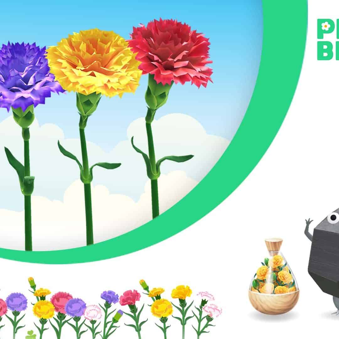 Pikmin Bloom: Nu blir det gula nejlikor i spelet!