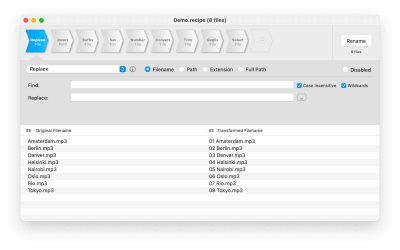 Gratis är gott: Byt namn på filer, snabbt och smidigt med Transnomino