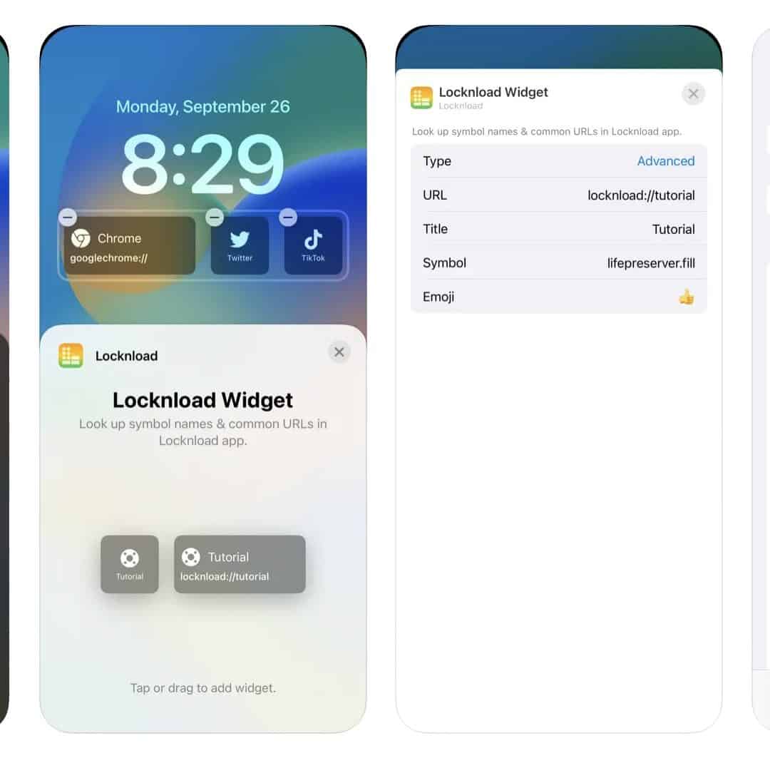 Gratistipset: Skapa dina egna widgets för din iPhone med Locknload