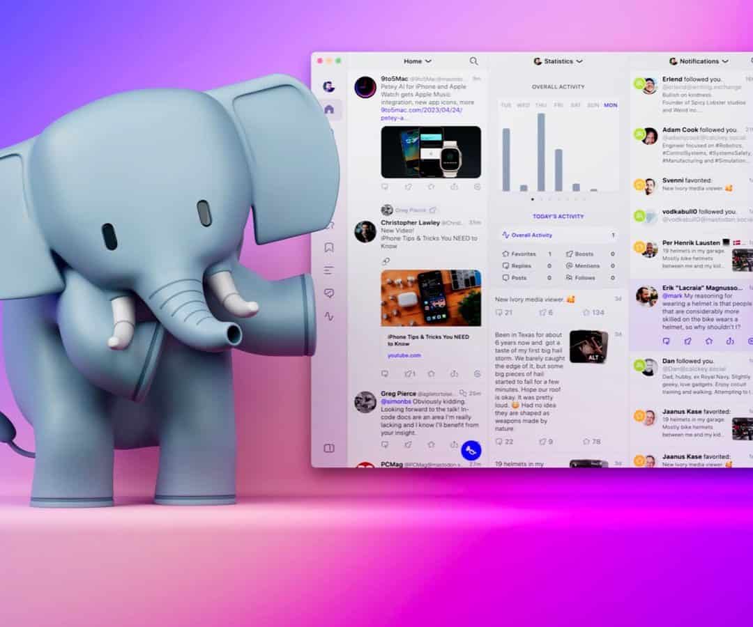 Macken testar: Ivory – ett program för Mastodon från Tapbots – en värdig efterföljare till Tweetbots