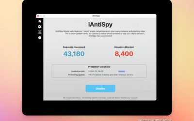 Programtips: iAntiSpy – stoppa datatrålarna och irriterande reklam