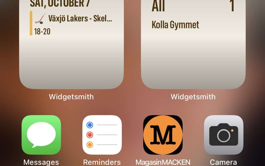 Magasin Macken testar ett av marknadens bästa program för widgetar i iOS