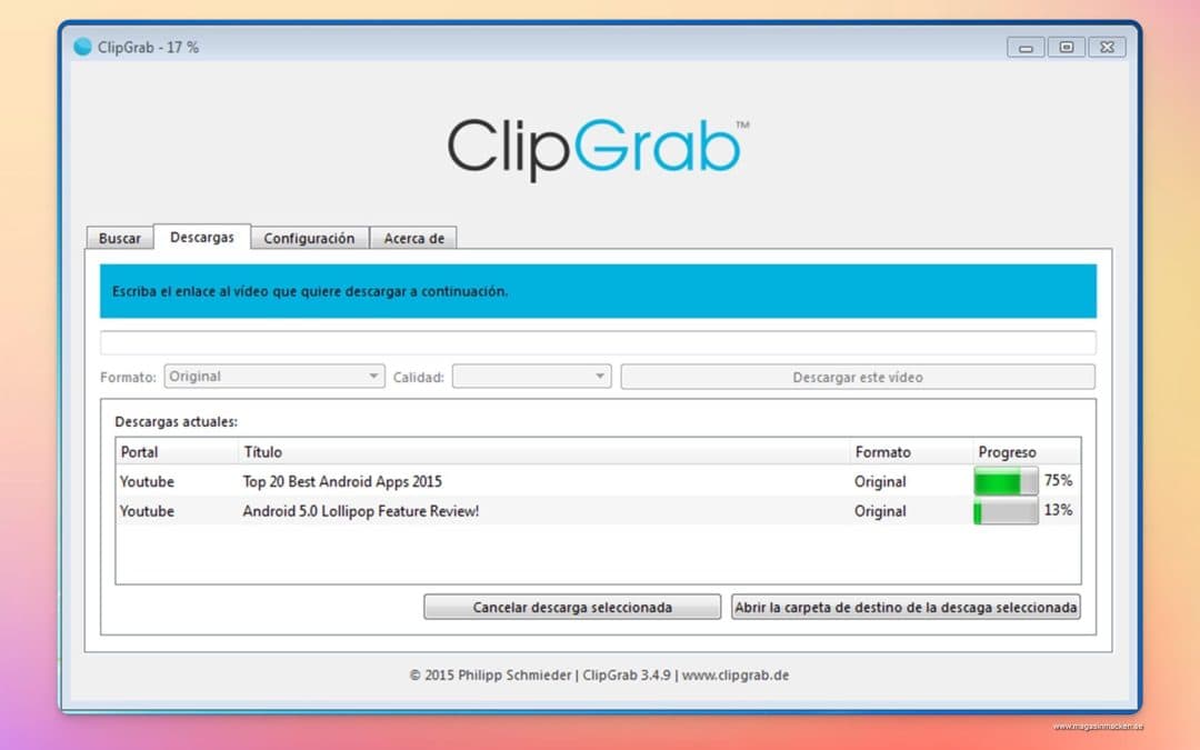 Gratis är gott: ClipGrab – ladda ned video från Youtube och andra videosajter