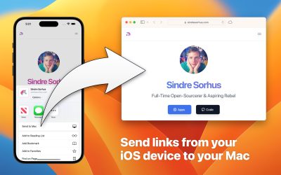 Gratis är gott: Skicka länkar från din iPhone till din Mac