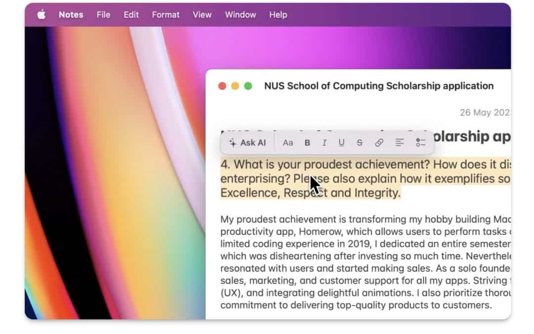 Gratis är gott: Bygg ut Anteckningar i macOS med ProNotes