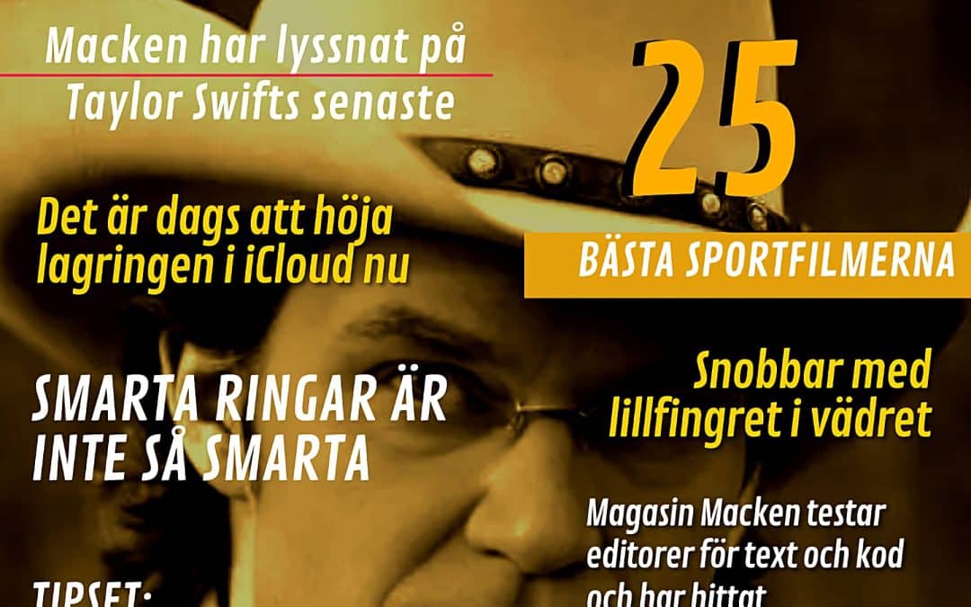 Det här bjuder Magasin Macken på söndag 21 april i nådens år 2024