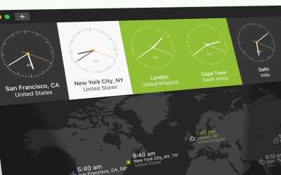 Gratis är gott: Klart att du ska ha en cool världsklocka i din Mac
