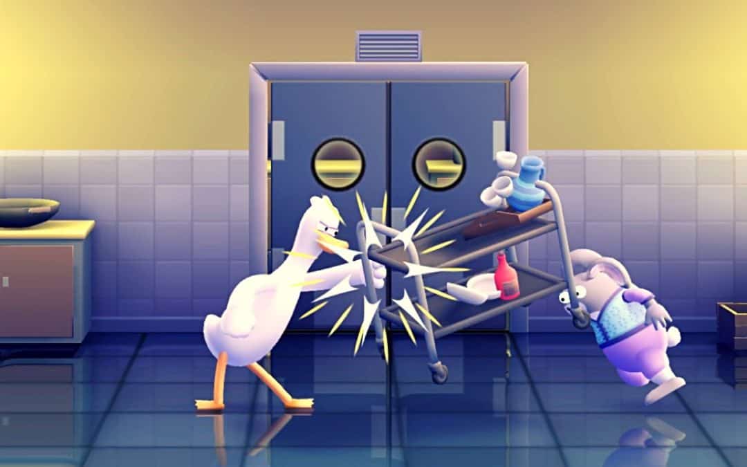 Apple Arcade: Slåss med en anka – Punch Kick Duck+