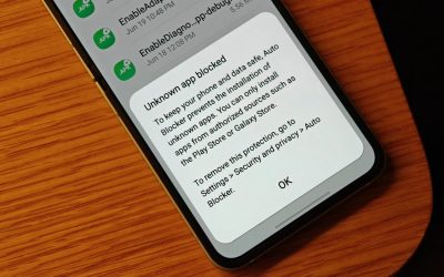 Samsung blockerar nedladdning av appar