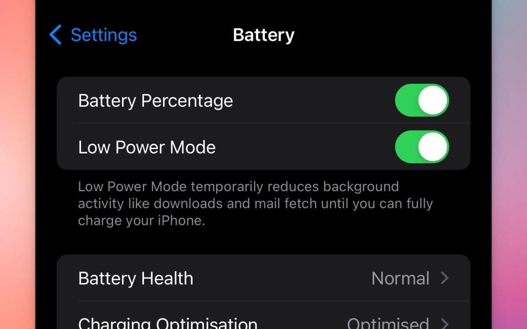 Därför är batteri-ikonen när din iPhone laddas gul