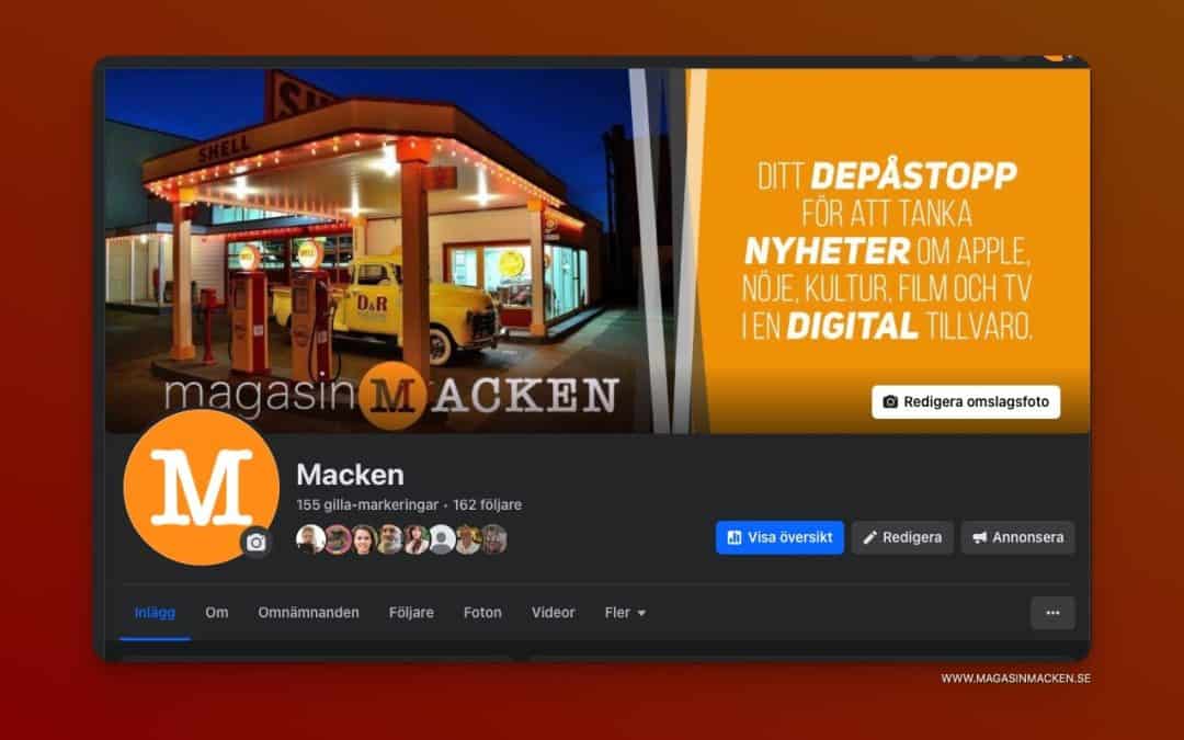 Därför kommer Magasin Macken att stänga sin sida på Facebook