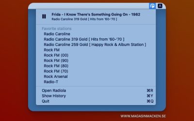 Gratis är gott: Liten, nätt radiospelare i din meny