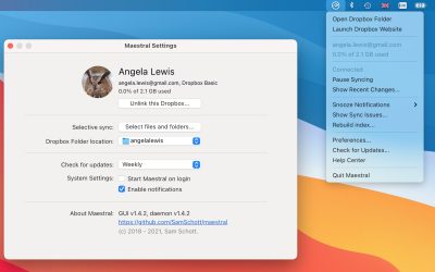 Gratis är gott: Vasst verktyg för din DropBox – Maestral