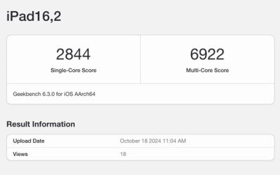 Early Benchmarks for New iPad mini 7