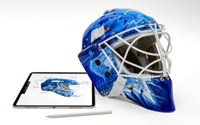 Made on iPad: NHL goalies’ iconic mask designs come to life with iPad Pro and Apple Pencil Pro – 9to5Mac