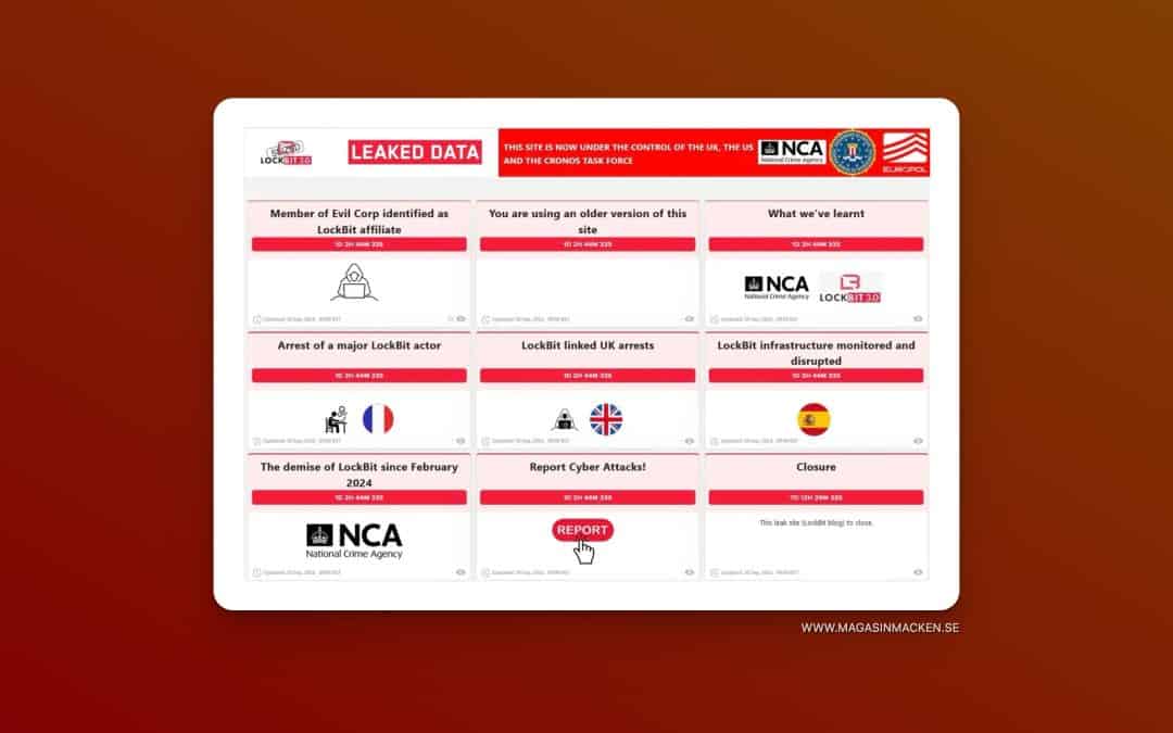 Polisen griper flera inom Lockbit-nätverket