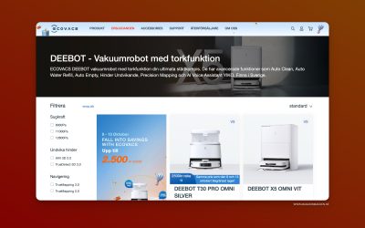 Robotdammsugare samlas in foton, videor och röstinspelningar