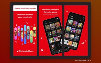 Nintendo släpper musik-app med alla kända låtar ur sina spel