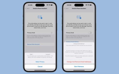 iOS 18.1 Includes Option to Set ’Primary’ Email Address and Change iCloud Email